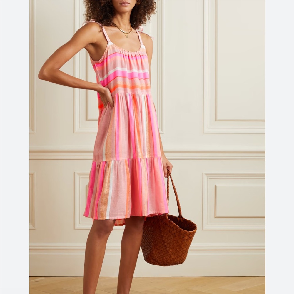 lemlem NWOT Jikirti Tiered Midi Dress